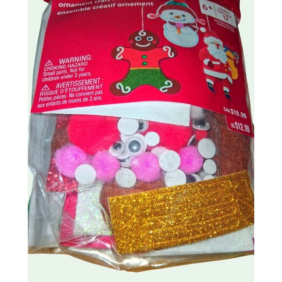 Christmas Tree Holiday Sun Catcher & Creatology Ornament Craft Kit Set For Kids - Picture 4 of 7